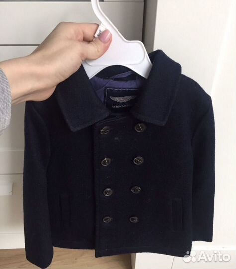 Детское шерстяное пальто Aston Martin, Италия