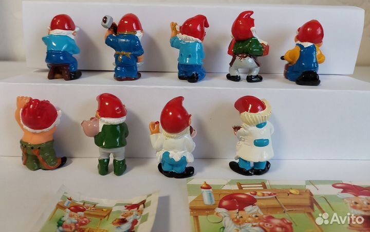 Гномики киндер сюрприз