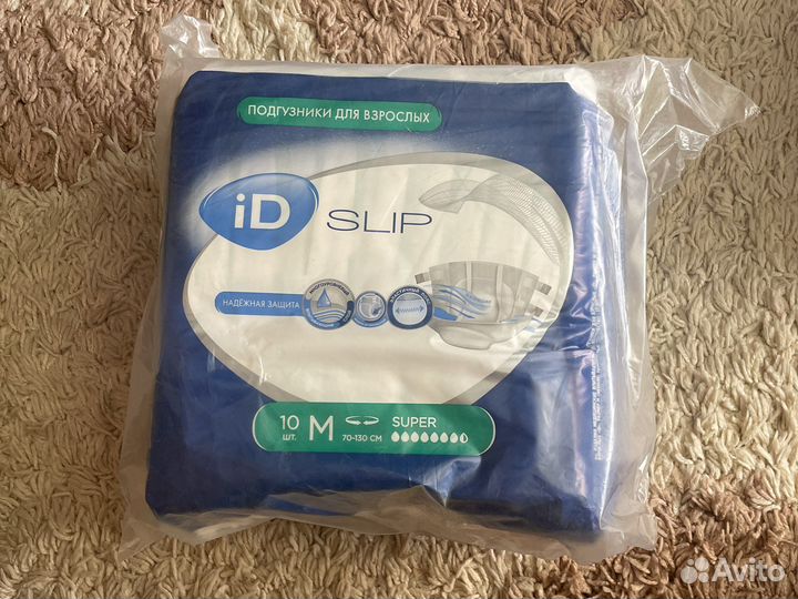 Подгузники для взрослых id slip