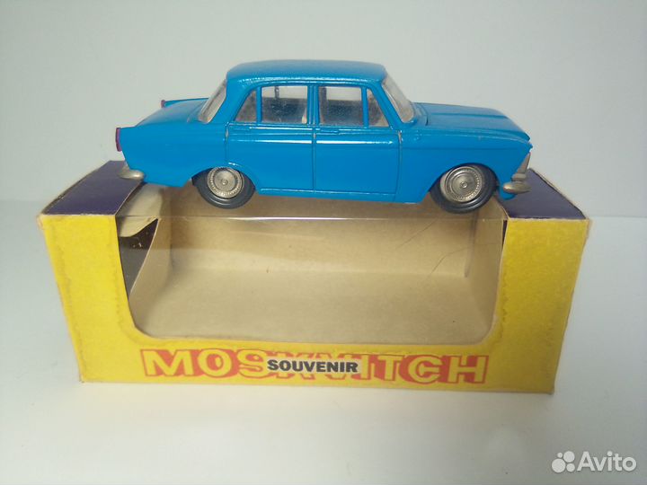 Москвич 408 1974г. первый капот плоская корма 1:43