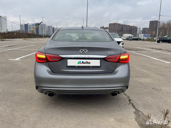 Infiniti Q50 2.0 AT, 2018, 75 000 км