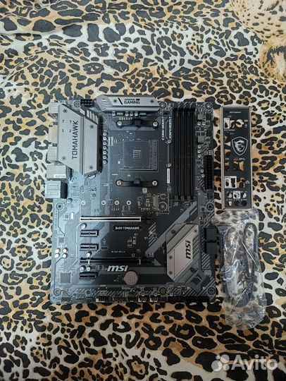 Материнская плата MSI B450 tomahawk AM4