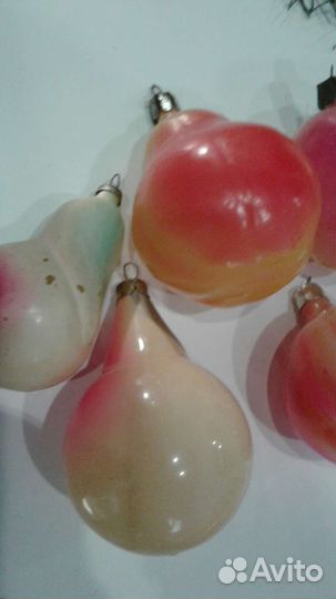 Елочные игрушки СССР