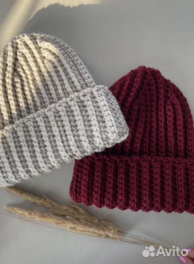 Шапка вязанная женская