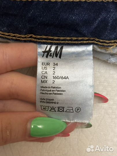 Шорты джинсовые H&M женские