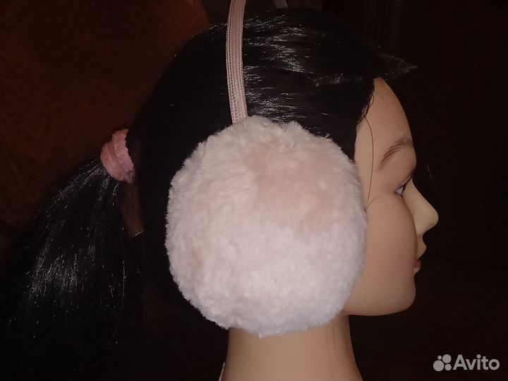 Меховые наушники