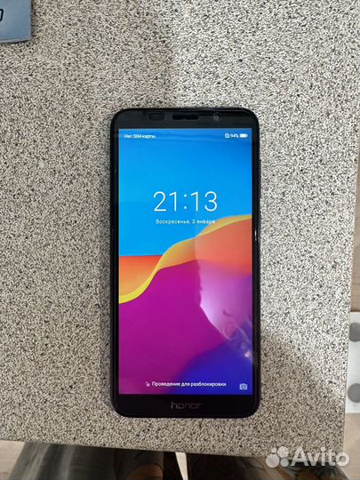 Телефон honor 7а