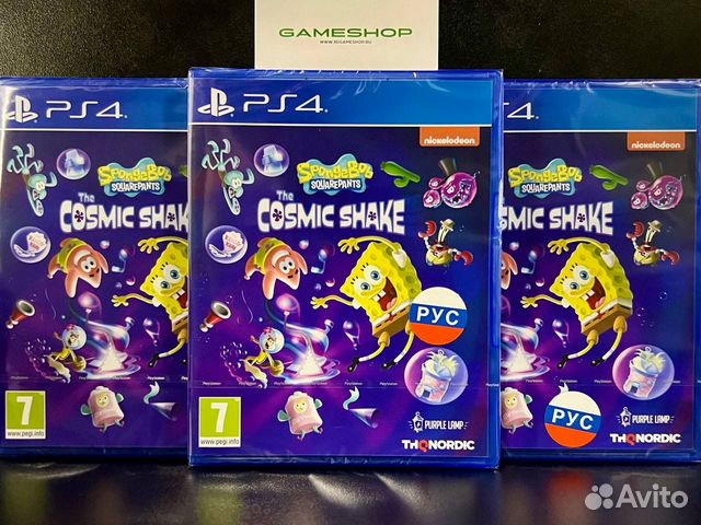 SpongeBob SquarePants The Cosmic Shake PS4