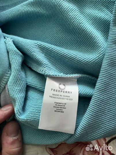 Олимпийка fred perry