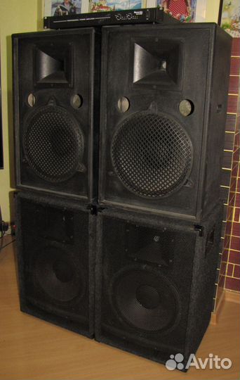 Колонки AT-FA 2000W 4шт D12