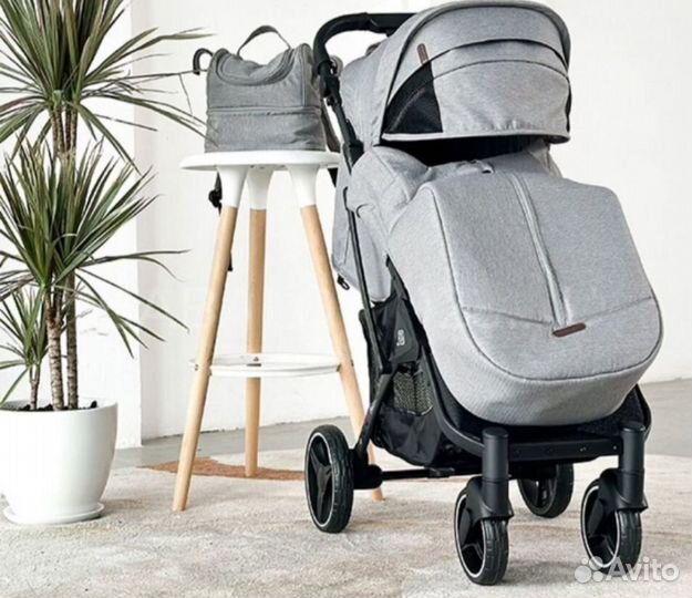 Коляска Baballo 2023/серый