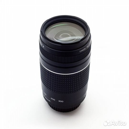 Обьектив Canon zoom lens ef 75-300mm f4-5.6 III