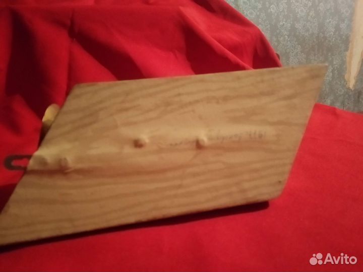 Рог оленя переделанный в подсвечник