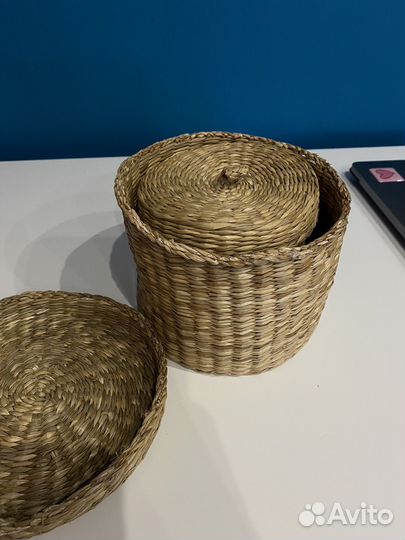 Плетенные корзинки IKEA