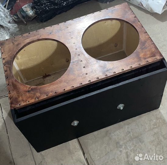 Короб для сабвуфера 2*15