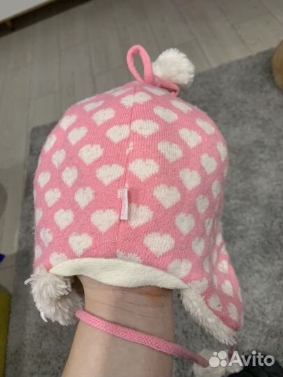 Шапка зимняя для девочки 50