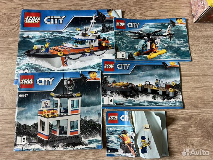 Lego россыпью с инструкциями