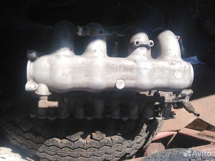 Коллектор впускной змз 406 волга газель