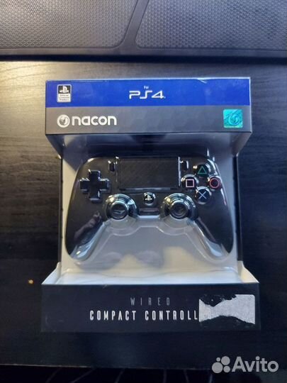 Геймпад Nacon Compact Controller PS4ofcpadb черный