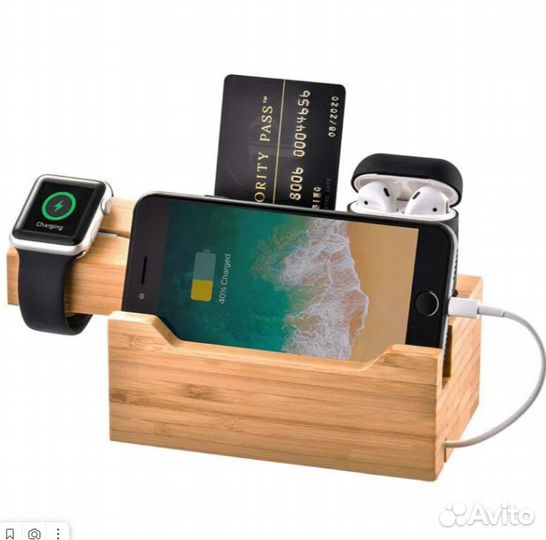 Док станция зарядное устройство iPhone телефон