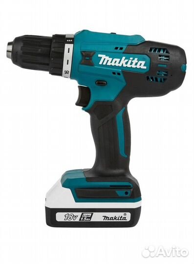 Дрель аккумуляторная Makita DF488DWE 18В 2х1,5А*ч