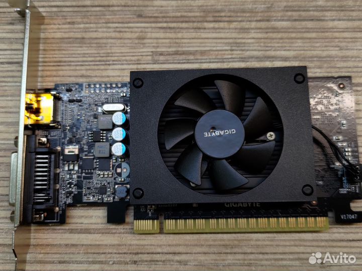 Видеокарта gigabyte nvidia GeForce GT 710 2Gb