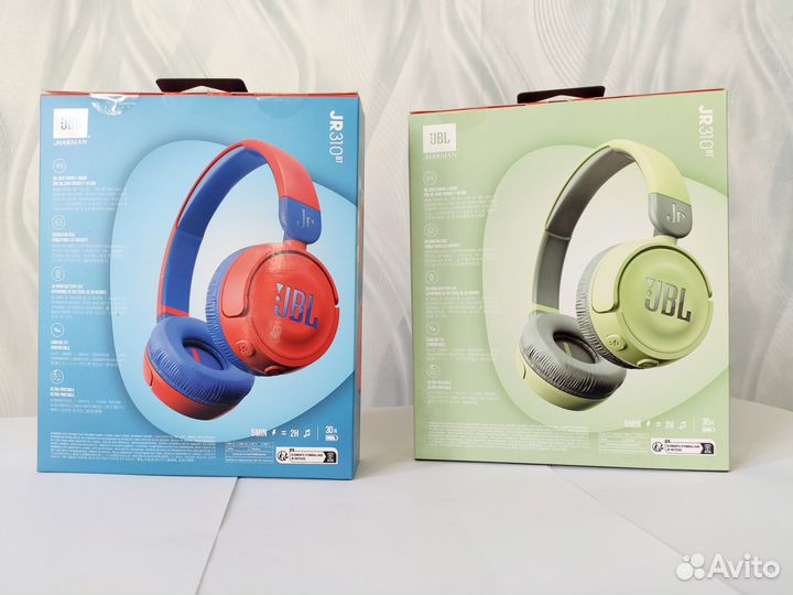 JBL JR310BT, беспроводные детские наушники