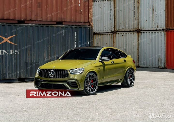 Кованые диски R22 на Mercedes GLC-Class