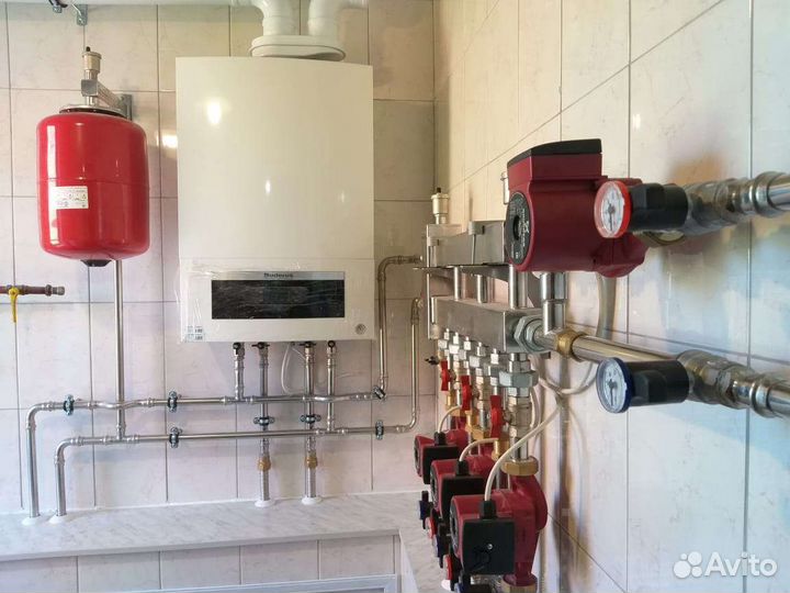 Монтаж систем отопления