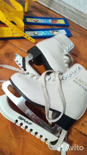 Коньки фигурные детские 31 размер