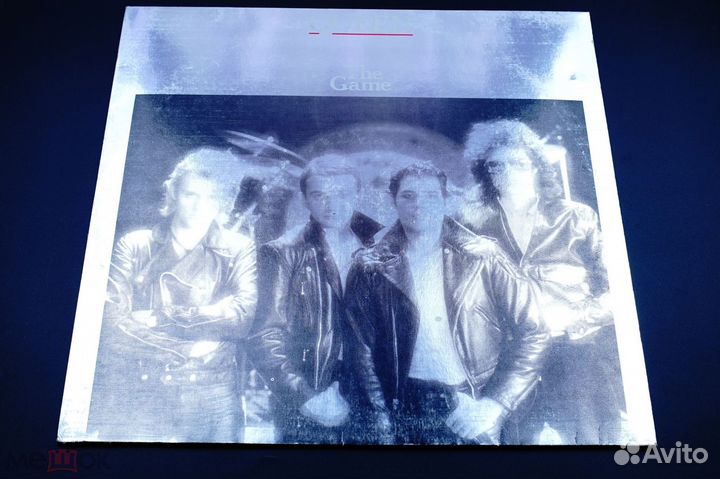 LP Queen-The game/Germany/EX/EX+