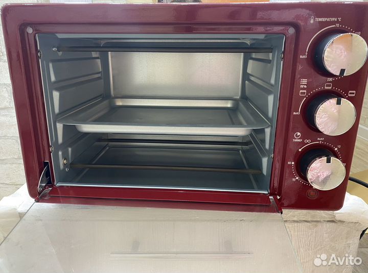 Мини печь настольная электрическая