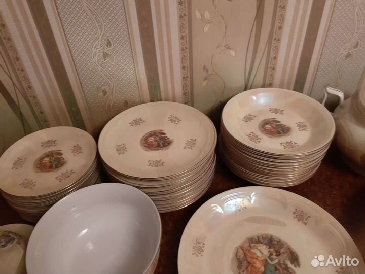 Столовой сервиз мадонна на 12 персон гдр