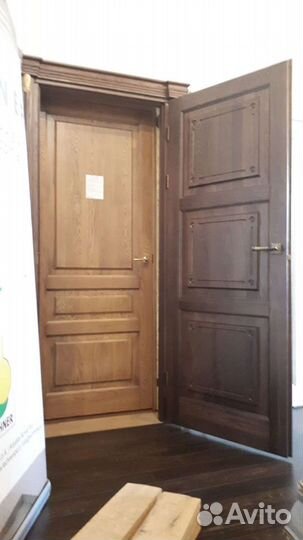 Двери из массива бук или дуб по вашим размерам
