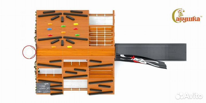 Детский уличный спортивный комплекс с доставкой