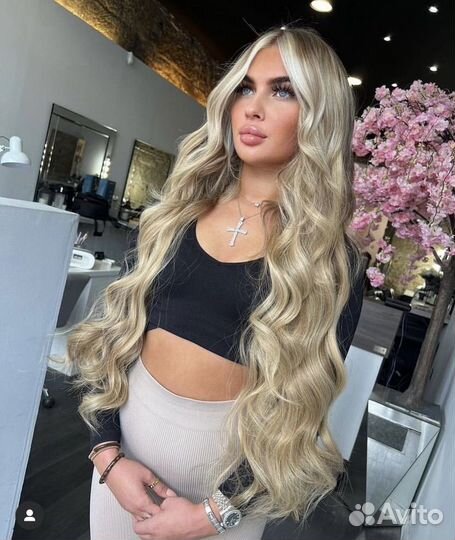 Наращивание славянских волос.коррекция.адлер