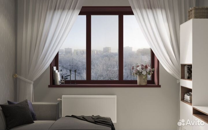 Окна с подоконником в рассрочку