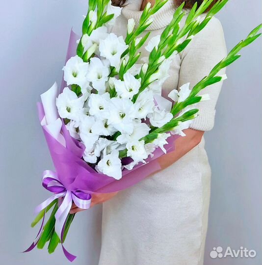 Букет из гладиолусов