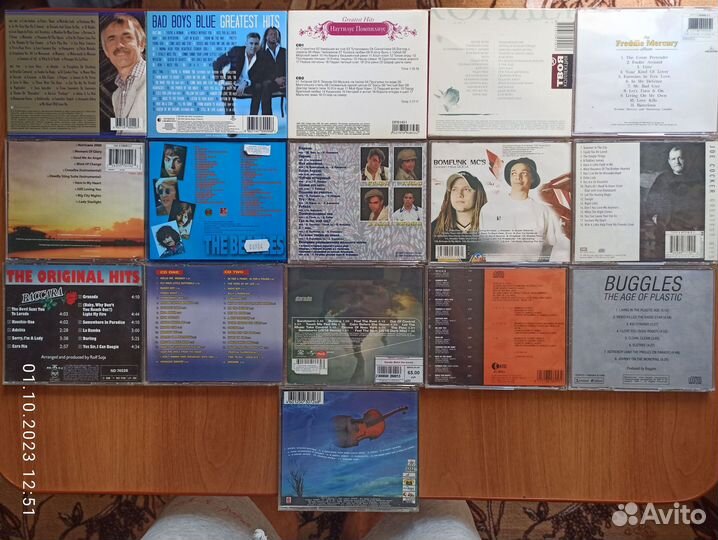 Музыкальные cd диски (часть 2)