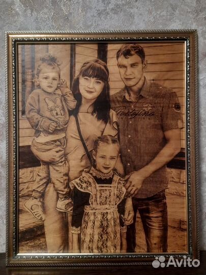 Выжигание портретов