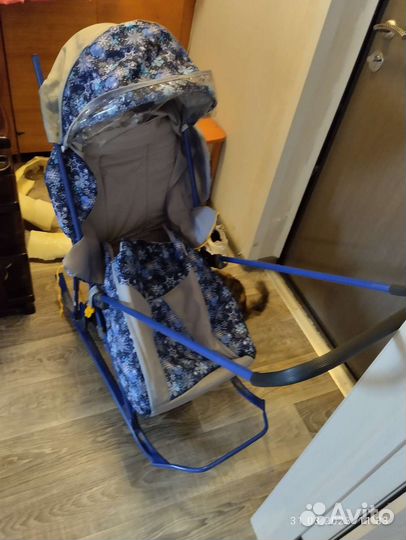 Коляска санки