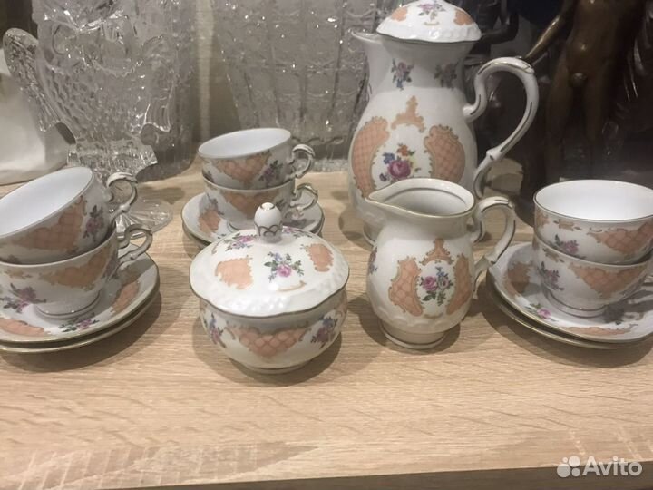 Кофейный сервиз 70 х гдр Редкий эксклюзив