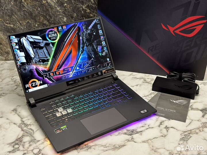 Asus Rog Strix G15 144Hz Ryzen 7 16x/RTX 3050TI/16