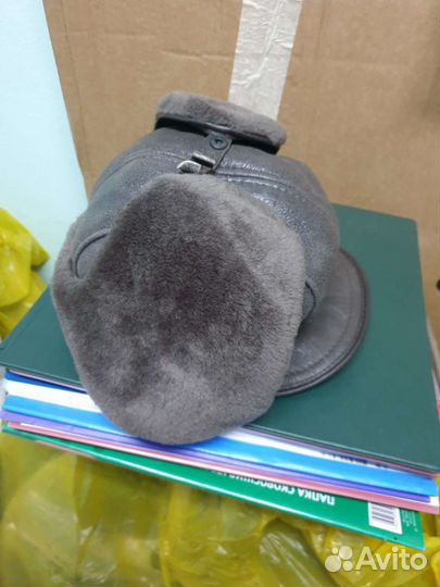 Меховая мужская кепка