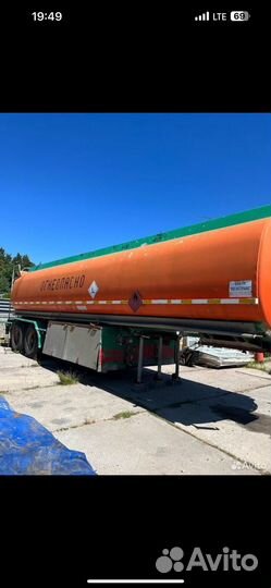 Полуприцеп пищевая цистерна LAG 0-3-36T1, 1989