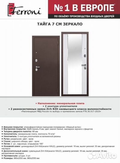 Дверь входная