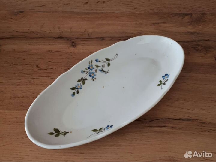 Дулево 1958г.Две антикварные тарелки