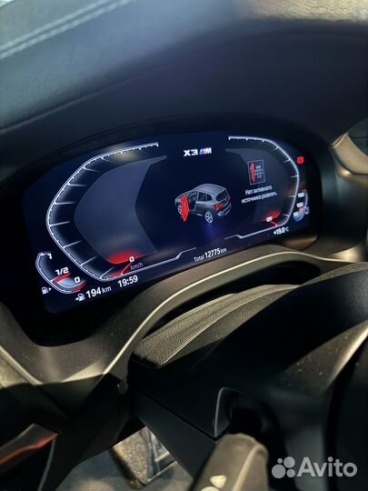 BMW X3 M 3.0 AT, 2022, 12 700 км