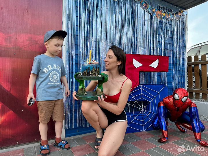 Объемная Цифра 5 на день рождения