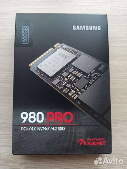 Samsung SSD 980 PRO 500 GB Pcie 4.0 NVMe M.2